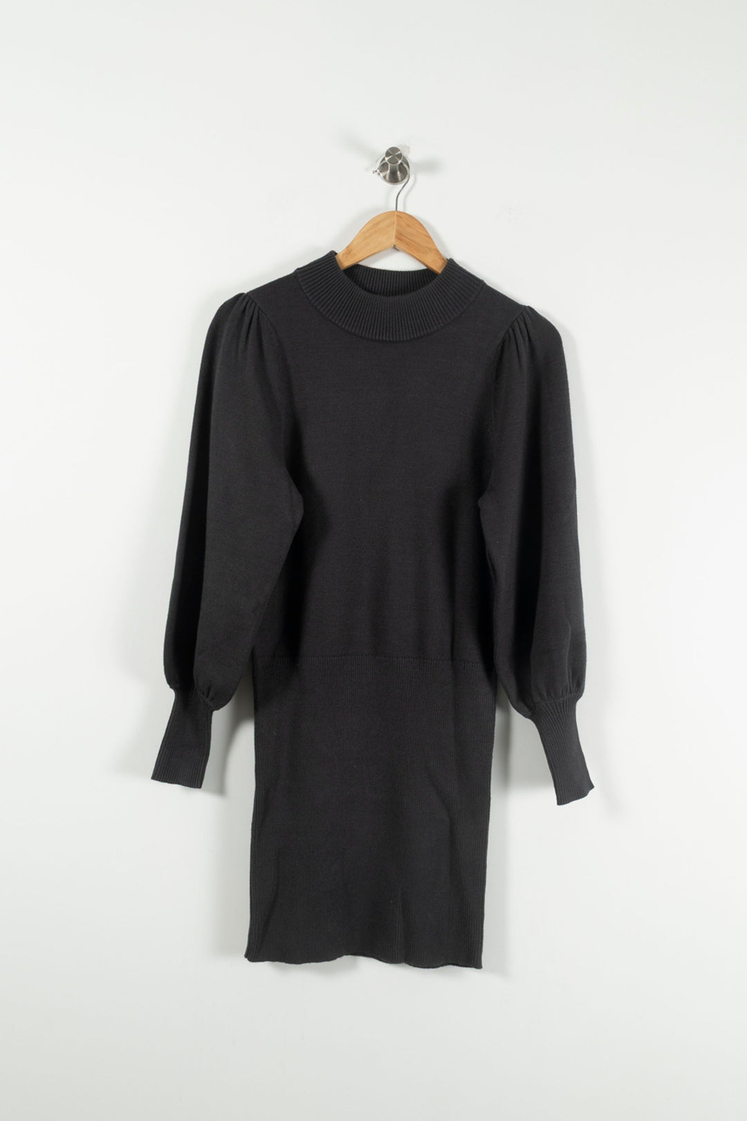 Robe Pull Grise - Taille S/36 de la marque Petite Mendigote | PARAD89998 - Vendu par Paradigme - Image 2
