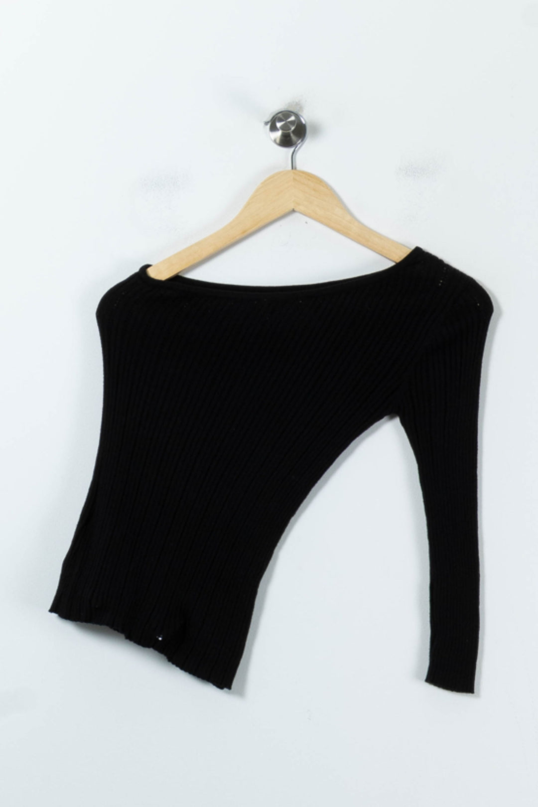 Top Asymétrique Noir - Taille S/36 de la marque Petite Mendigote | PARAD90000 - Vendu par Paradigme - Image 4