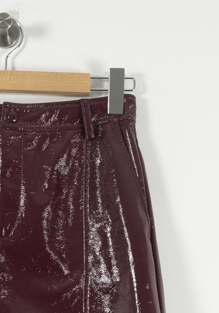 Jupe Bordeaux - Taille S/36 de la marque Petite Mendigote | PARAD90001 - Vendu par Paradigme - Image 3