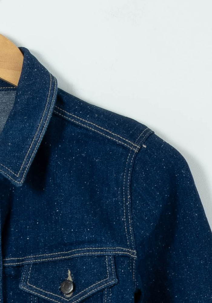 Veste en Jean Bleue - Taille XS/34 de la marque Karl Marc John | PARAD90005 - Vendu par Paradigme - Image 3