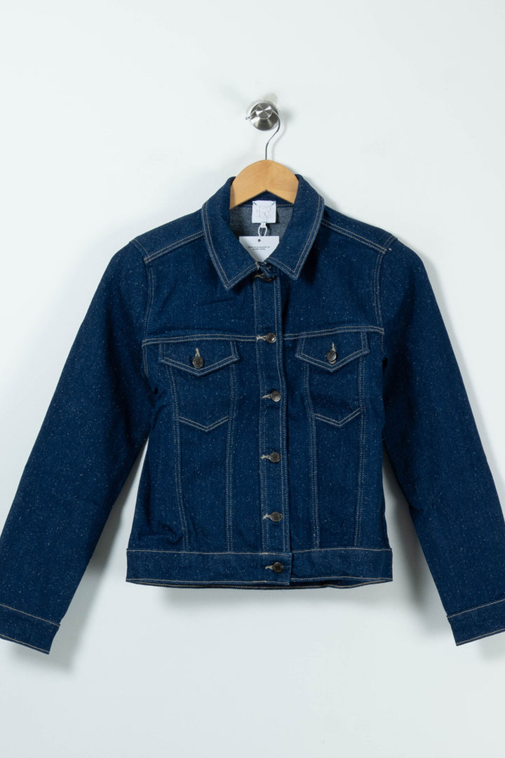 Veste en Jean Bleue - Taille XS/34 de la marque Karl Marc John | PARAD90005 - Vendu par Paradigme - Image 2