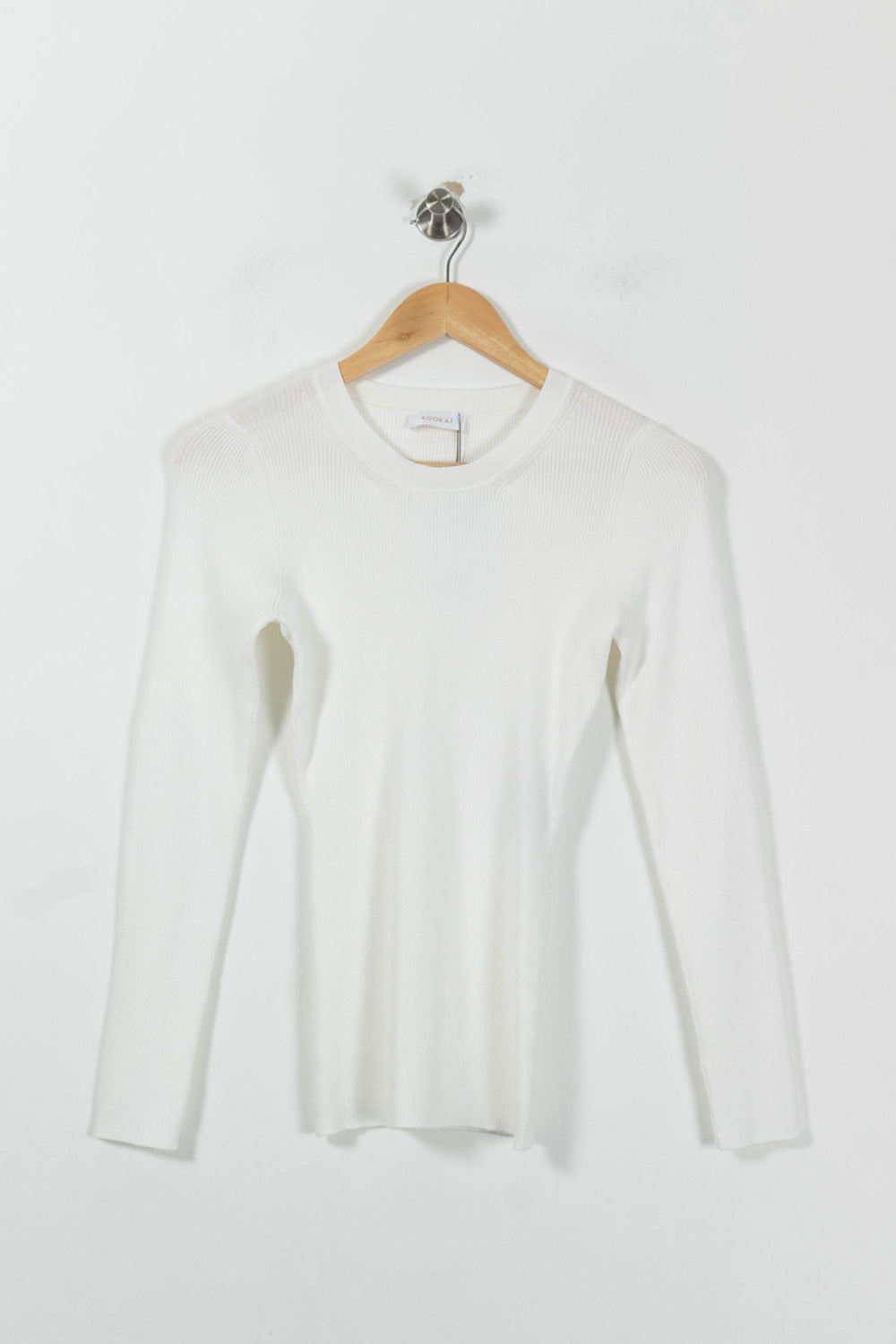 Pull Blanc - Taille L/40 de la marque Kookai | PARAD90008 - Vendu par Paradigme - Image 2