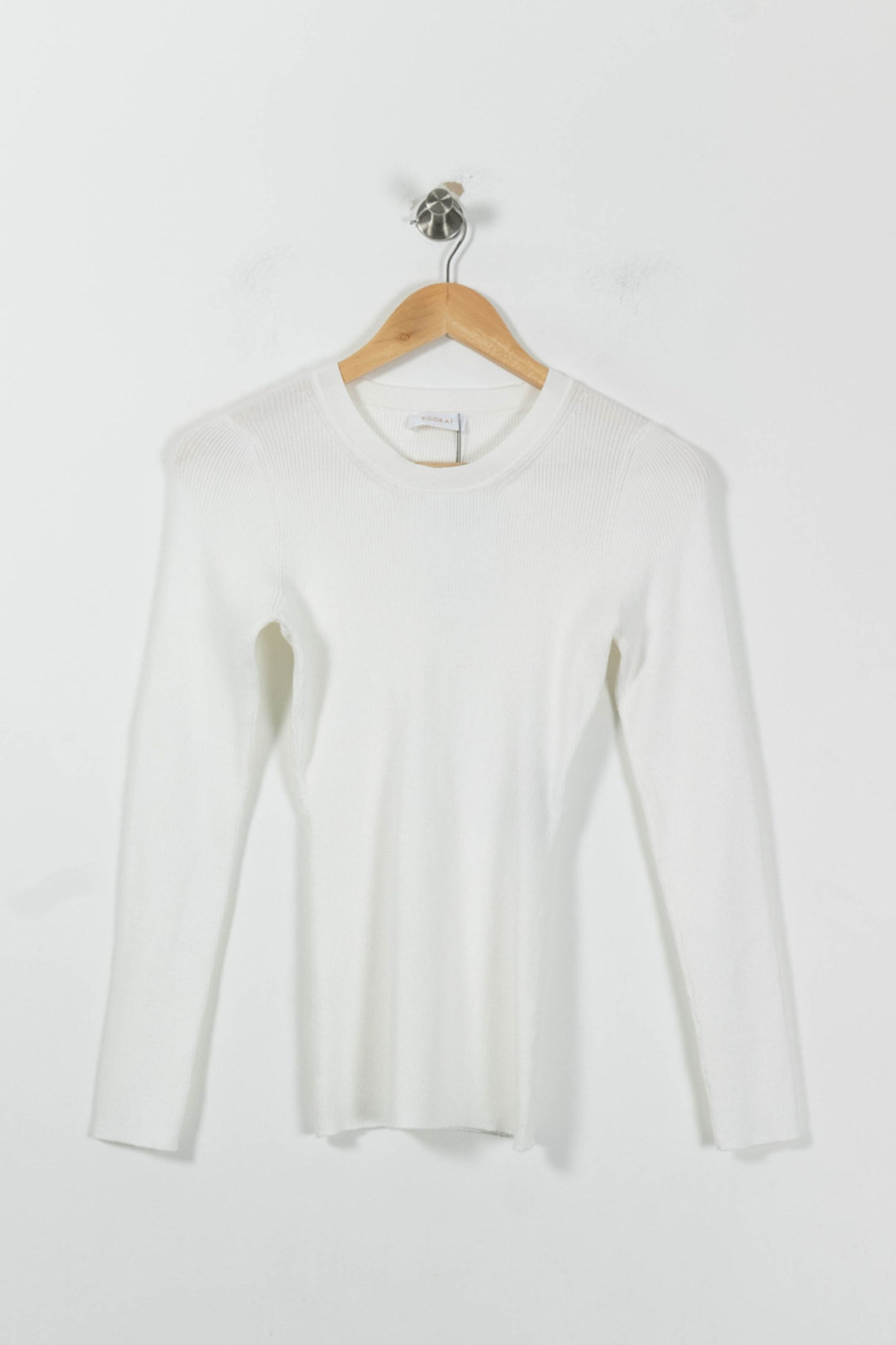 Pull Blanc - Taille L/40 de la marque Kookai | PARAD90008 - Vendu par Paradigme - Image 2