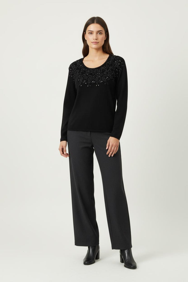 Pull Noir - Taille XXXL/46 de la marque Marina Rinaldi | PARAD90009 - Vendu par Paradigme - Image 1
