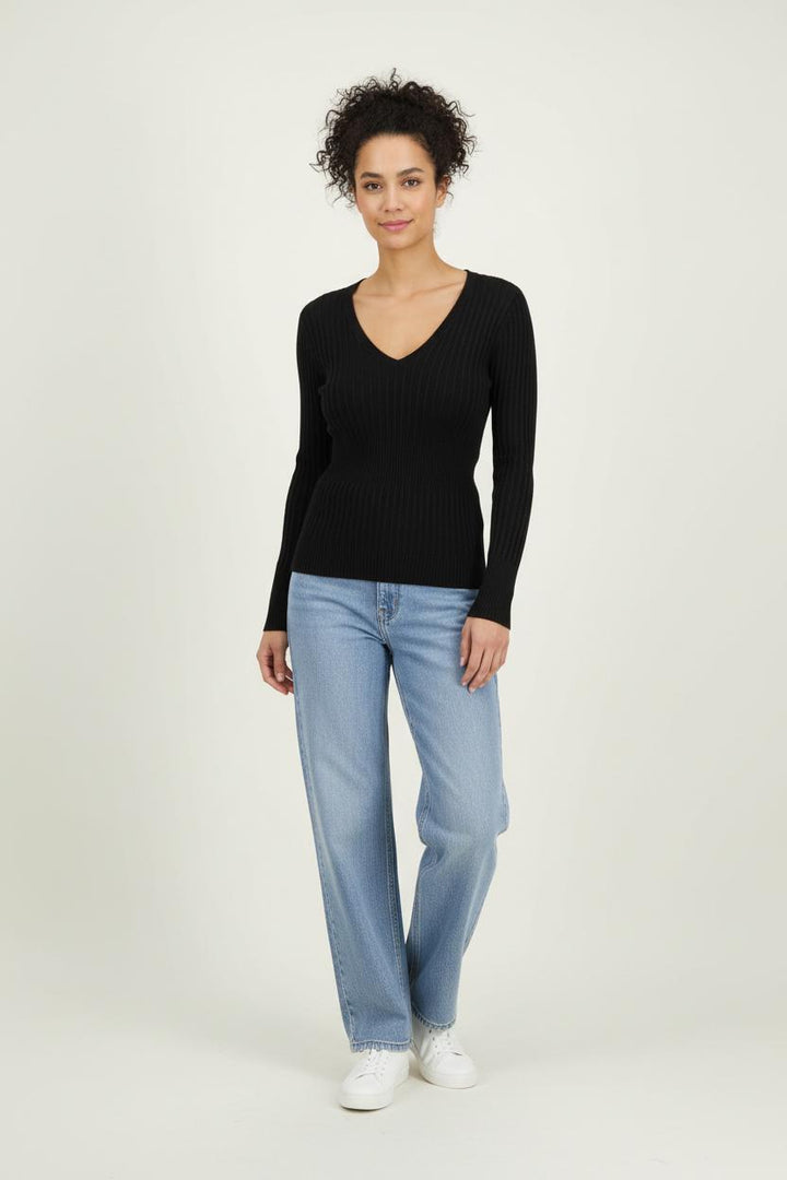 Pull Noir - Taille L/40 de la marque Maison 123 | PARAD90012 - Vendu par Paradigme - Image 1