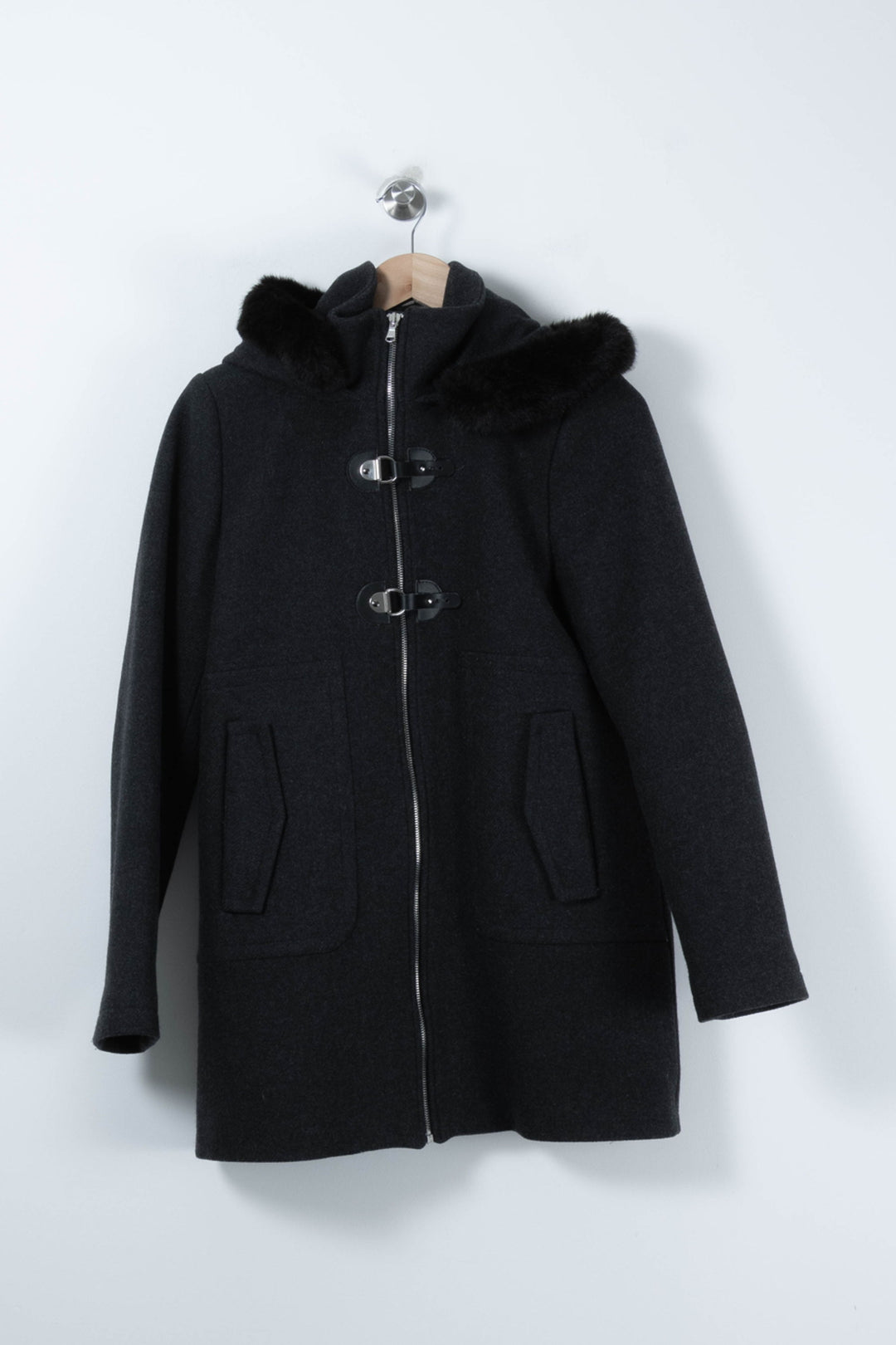 Duffle-coat Gris - Taille L/40 de la marque Caroll | PARAD90015 - Vendu par Paradigme - Image 2