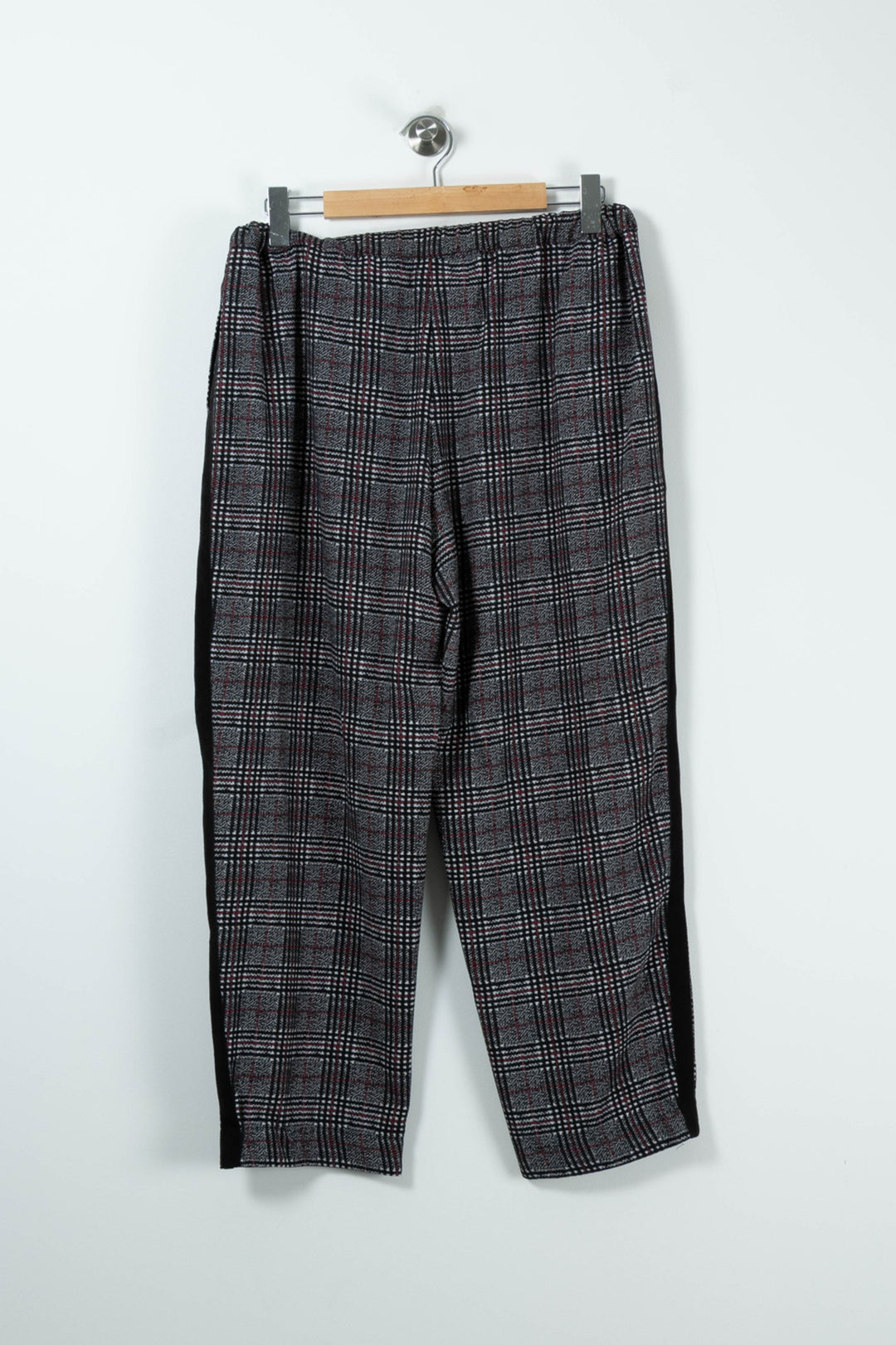 Pantalon Carreaux Gris et Noir - Taille XXL/44 de la marque Marina Rinaldi | PARAD90018 - Vendu par Paradigme - Image 4