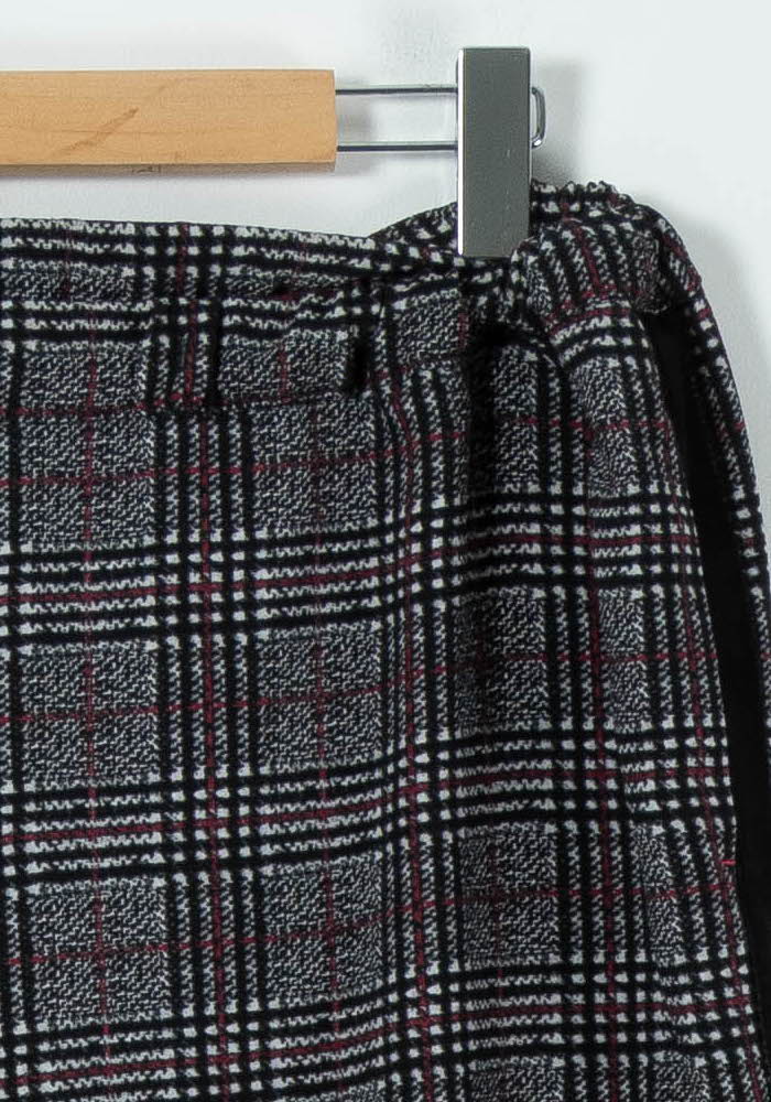 Pantalon Carreaux Gris et Noir - Taille XXL/44 de la marque Marina Rinaldi | PARAD90018 - Vendu par Paradigme - Image 3