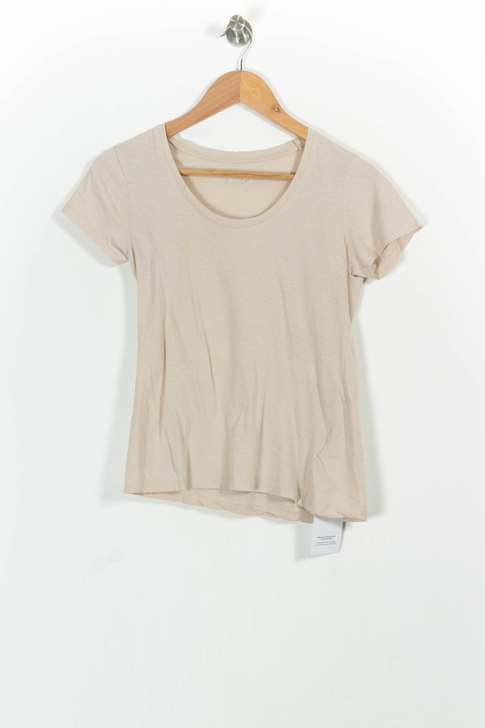 Tee-shirt Beige - Taille M/38 de la marque Sud express | PARAD90020 - Vendu par Paradigme - Image 2
