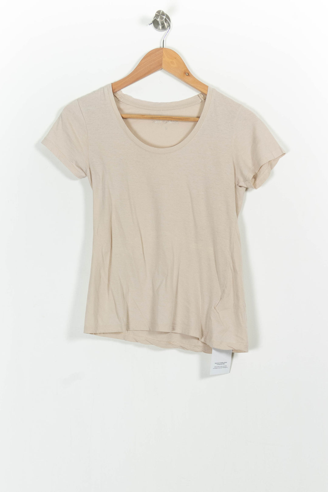 Tee-shirt Beige - Taille M/38 de la marque Sud express | PARAD90020 - Vendu par Paradigme - Image 2