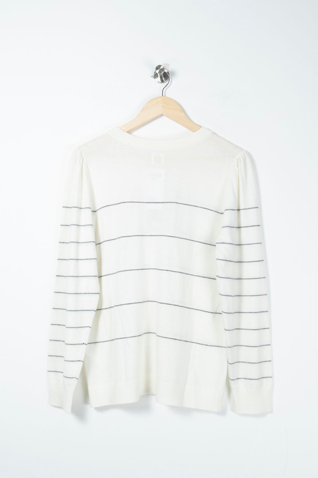Pull Blanc et Noir - Taille XL/42 de la marque Des petits hauts | PARAD90028 - Vendu par Paradigme - Image 4