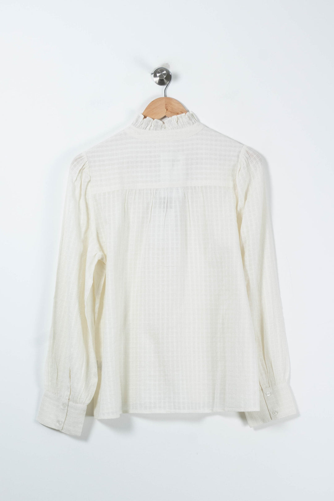 Blouse Beige - Taille L/40 de la marque Petite Mendigote | PARAD90029 - Vendu par Paradigme - Image 4
