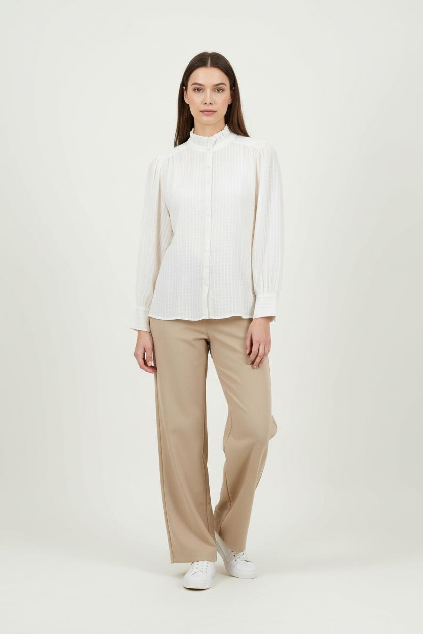 Blouse Beige - Taille L/40 de la marque Petite Mendigote | PARAD90029 - Vendu par Paradigme - Image 1