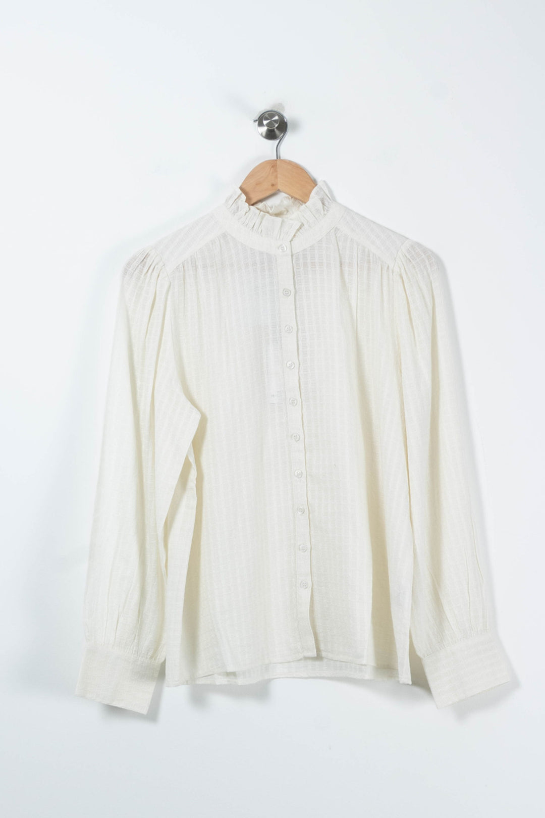 Blouse Beige - Taille L/40 de la marque Petite Mendigote | PARAD90029 - Vendu par Paradigme - Image 2