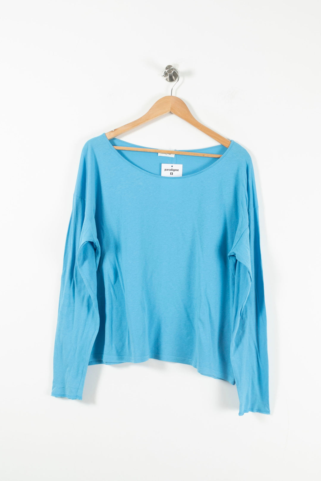 Sweatshirt Bleu - Taille L/40 de la marque American Vintage | PARAD90032 - Vendu par Paradigme - Image 2