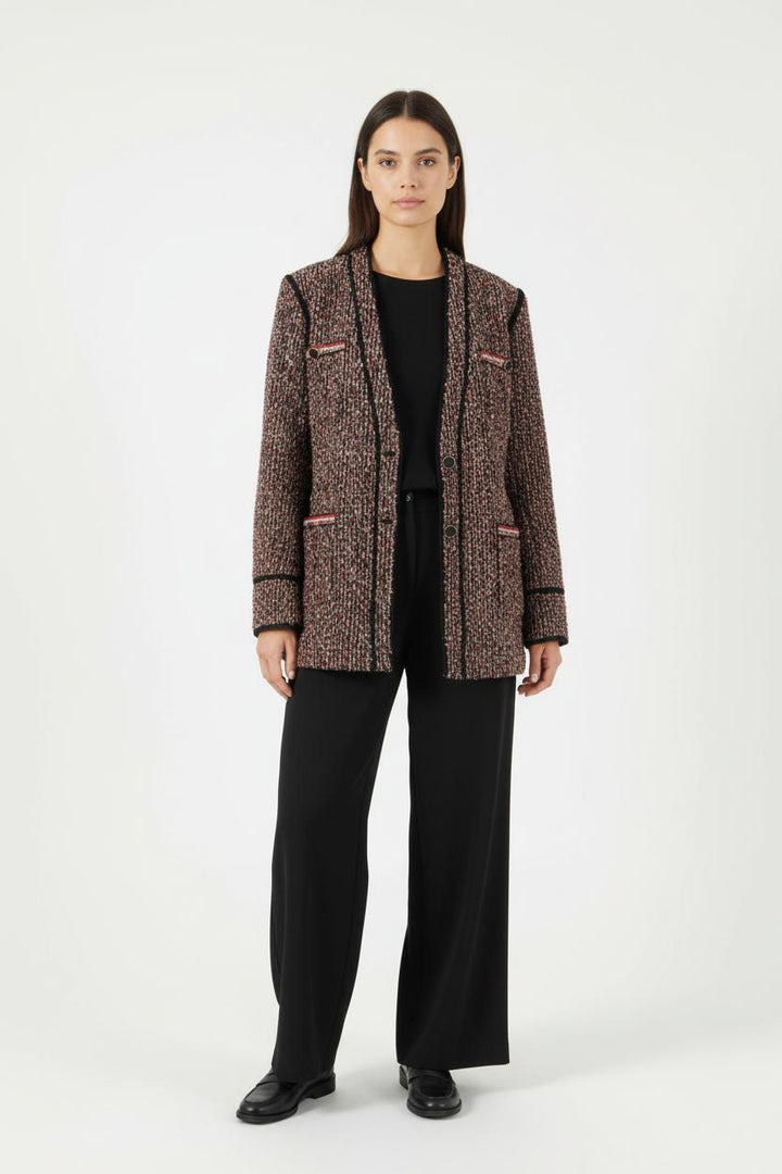Veste Rouge et Noire - Taille L/40 de la marque Suncoo | PARAD90035 - Vendu par Paradigme - Image 1
