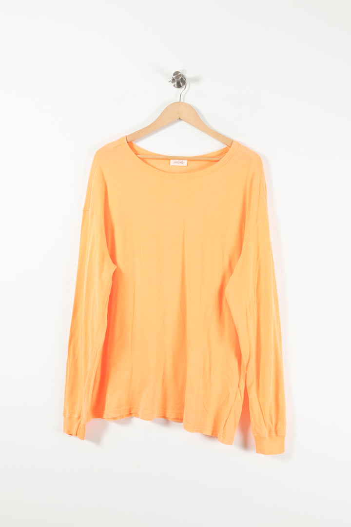 Sweatshirt Orange - Taille L/40 de la marque American Vintage | PARAD90038 - Vendu par Paradigme - Image 2
