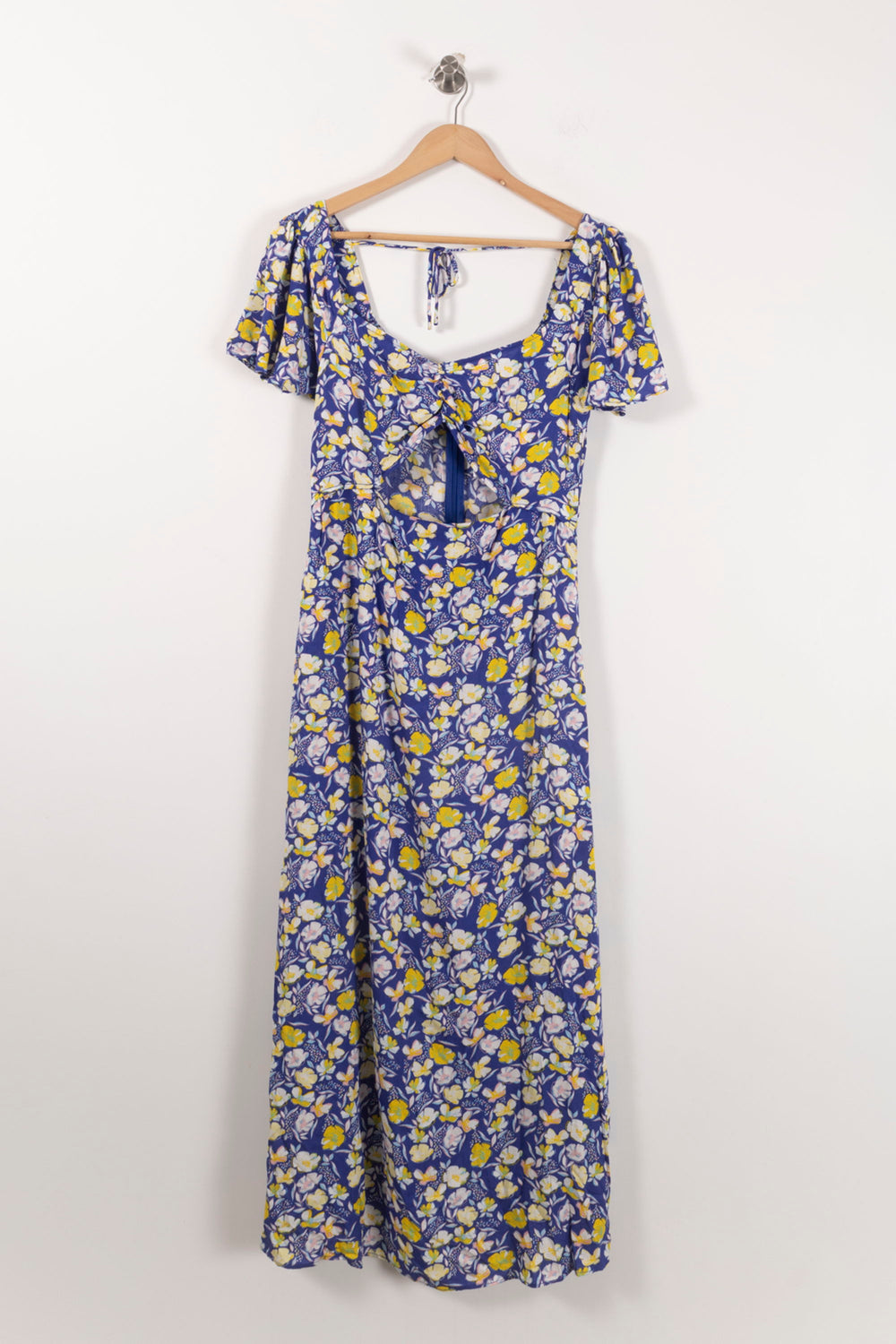 Robe Longue Bleu et Jaune - Taille L/40 de la marque Karl Marc John | PARAD90046 - Vendu par Paradigme - Image 2