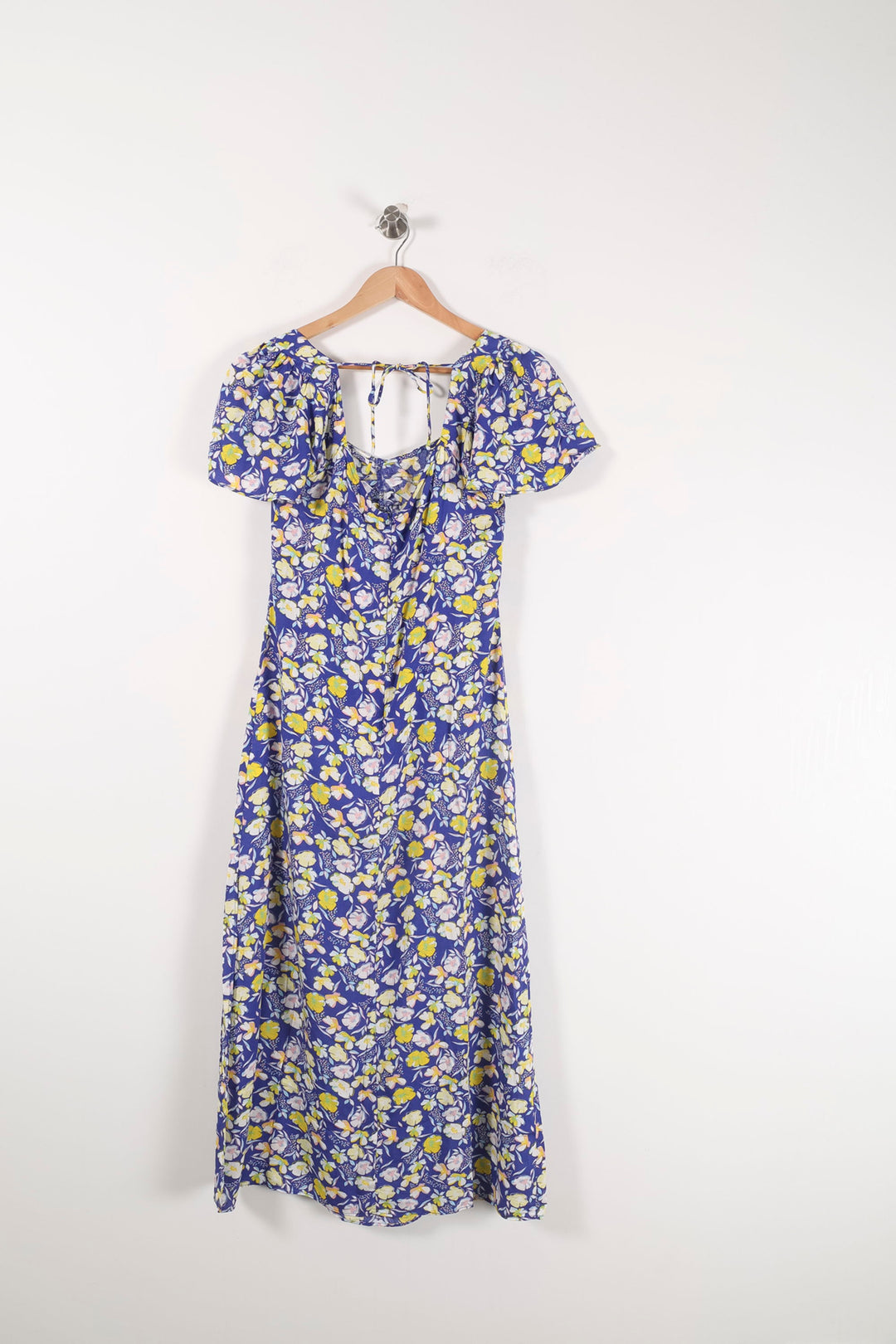 Robe Longue Bleue et Jaune - Taille M/38 de la marque Karl Marc John | PARAD90047 - Vendu par Paradigme - Image 4