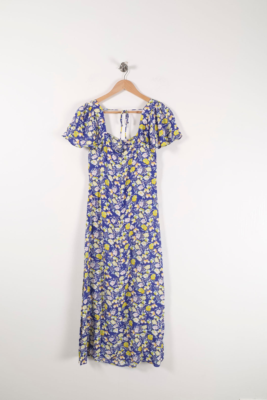 Robe Longue Bleue et Jaune - Taille M/38 de la marque Karl Marc John | PARAD90049 - Vendu par Paradigme - Image 4