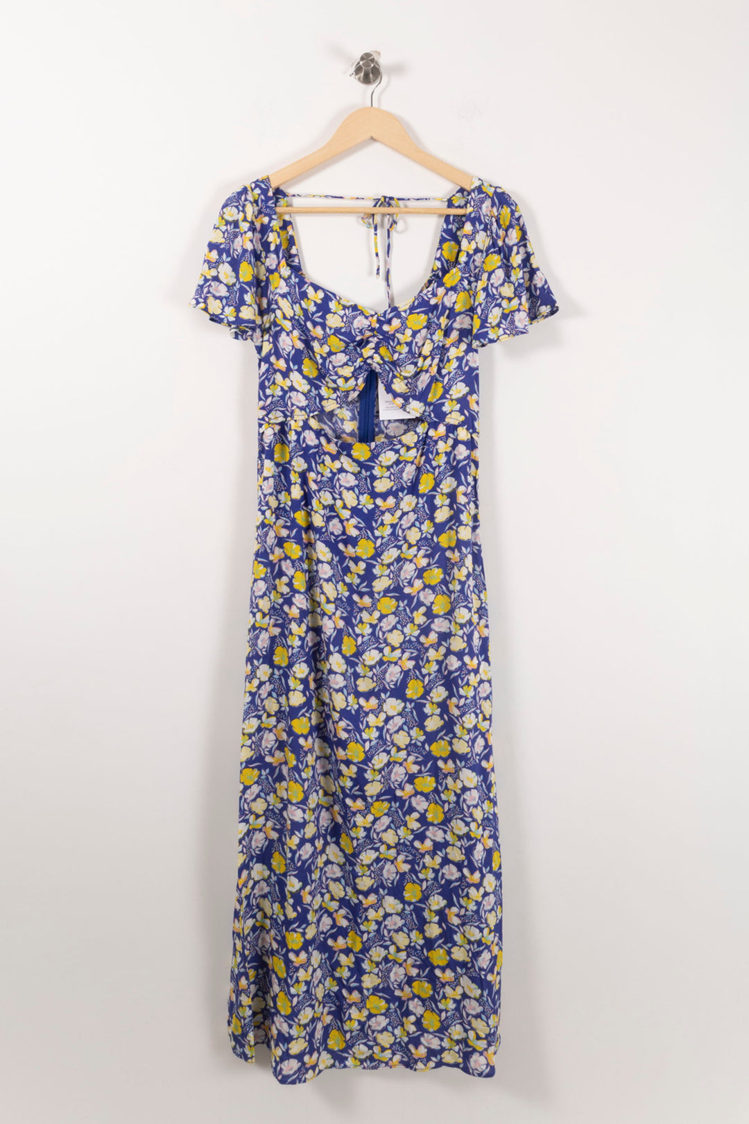 Robe Longue Bleu et Jaune - Taille L/40 de la marque Karl Marc John | PARAD90053 - Vendu par Paradigme - Image 2