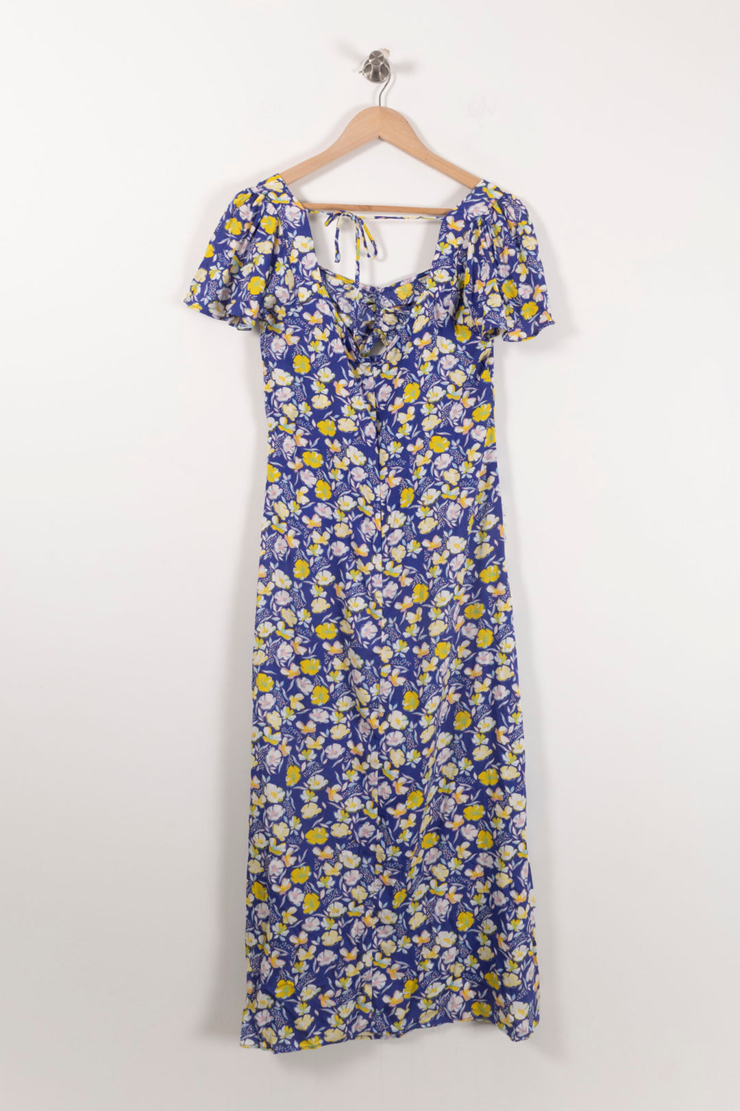 Robe Longue Bleu et Jaune - Taille L/40 de la marque Karl Marc John | PARAD90054 - Vendu par Paradigme - Image 4