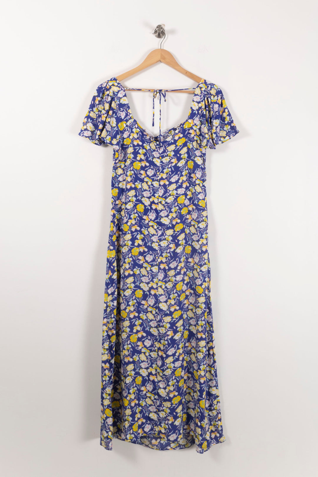 Robe Longue Bleue et Jaune - Taille L/40 de la marque Karl Marc John | PARAD90055 - Vendu par Paradigme - Image 4