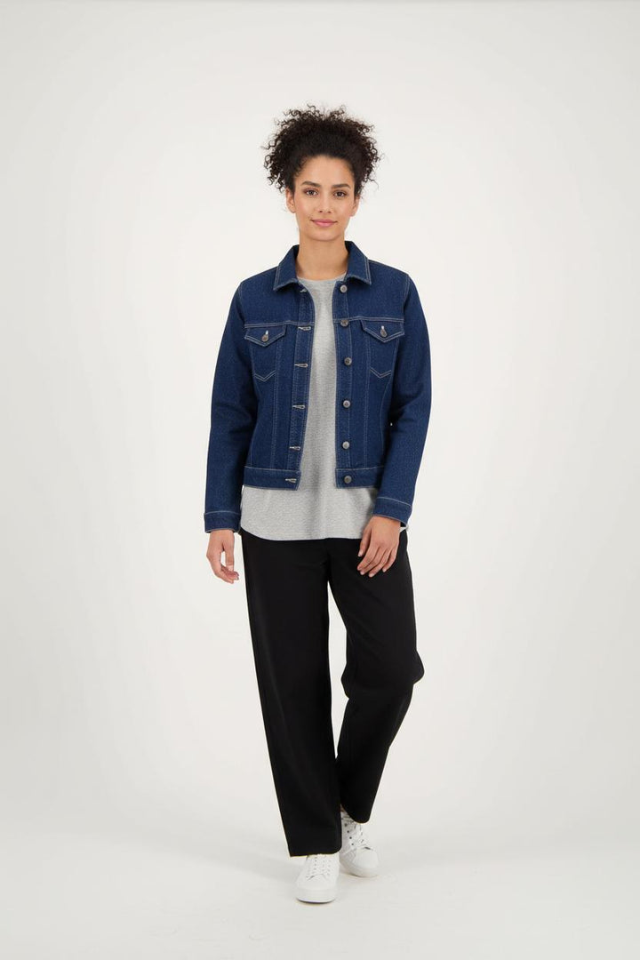 Veste en Jean Bleue - Taille XS/34 de la marque Karl Marc John | PARAD90059 - Vendu par Paradigme - Image 1
