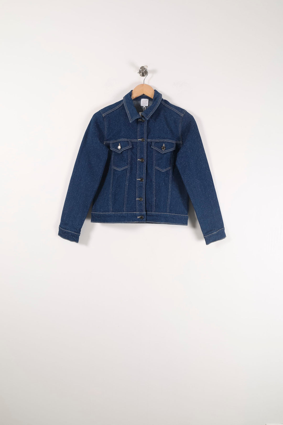 Veste en Jean Bleue - Taille XS/34 de la marque Karl Marc John | PARAD90061 - Vendu par Paradigme - Image 2