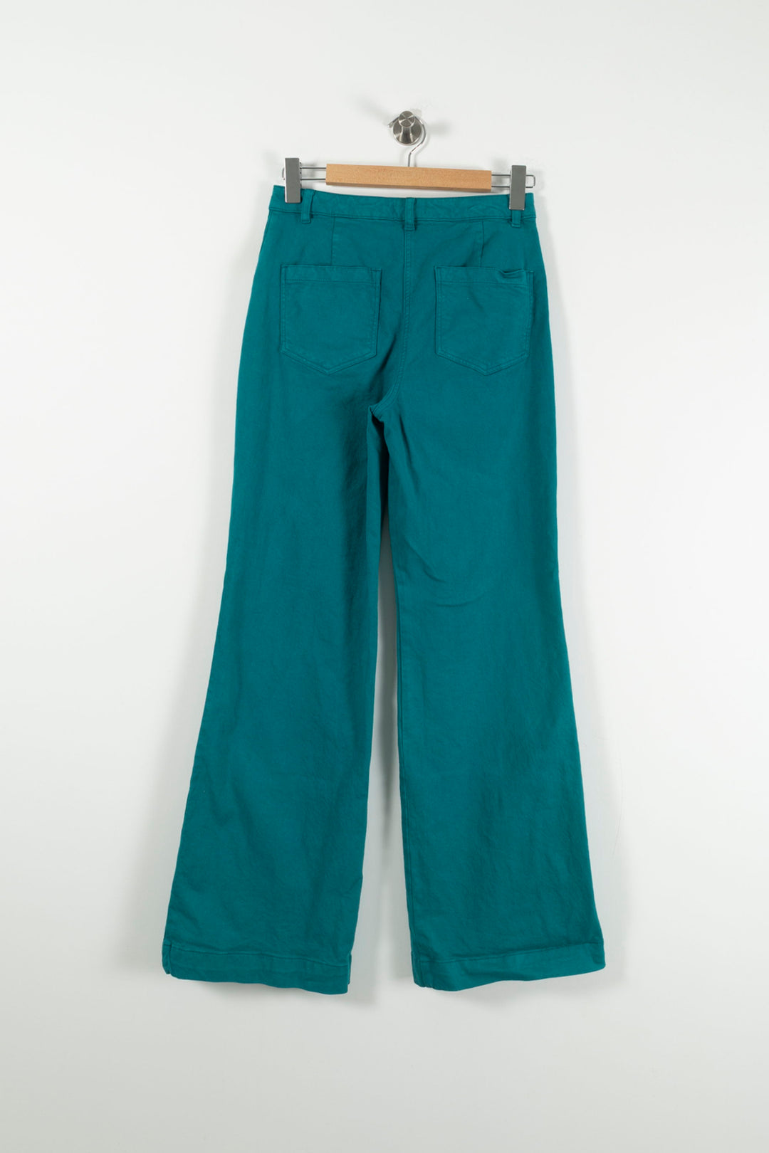 Pantalon Large Vert - Taille S/36 de la marque Caroll | PARAD90062 - Vendu par Paradigme - Image 4