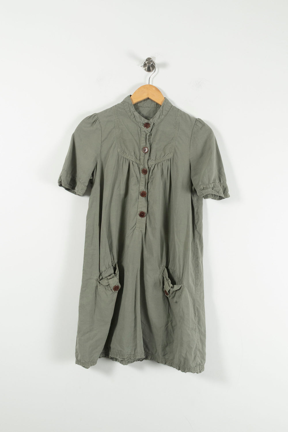 Robe Courte Verte - Taille S/36 de la marque Sessùn | PARAD90065 - Vendu par Paradigme - Image 2
