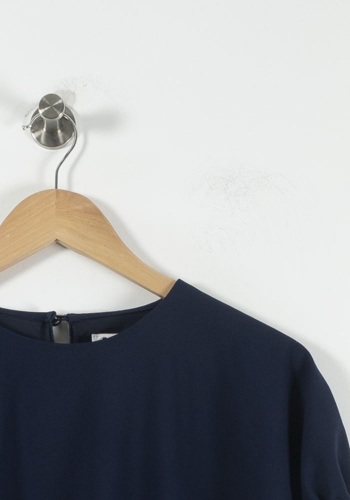 Robe Drapée Bleue - Taille S/36 de la marque Acne Studios | PARAD90068 - Vendu par Paradigme - Image 3