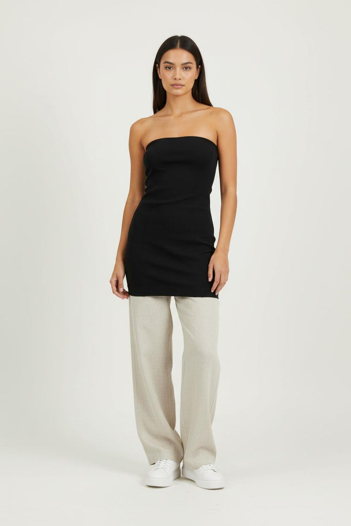 Robe Bustier Noire - Taille XS/34 de la marque Acne Studios | PARAD90069 - Vendu par Paradigme - Image 1