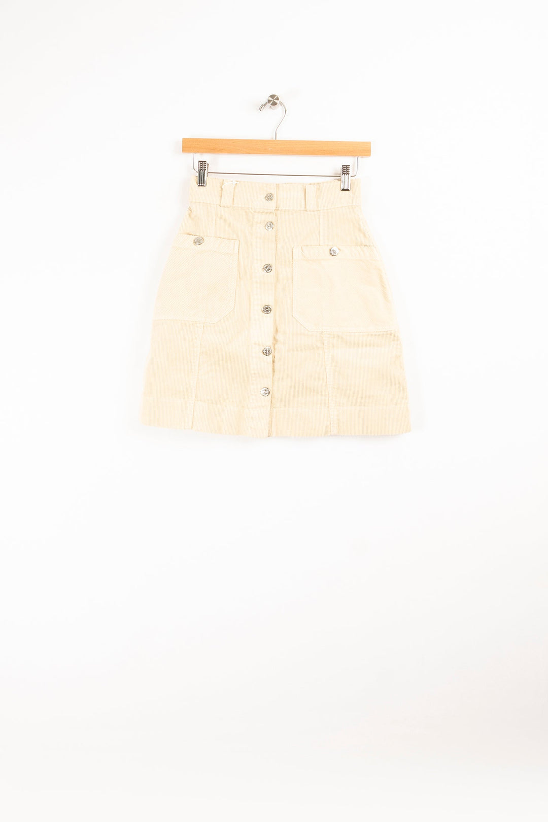 Jupe trapeze sable - XXS/32
