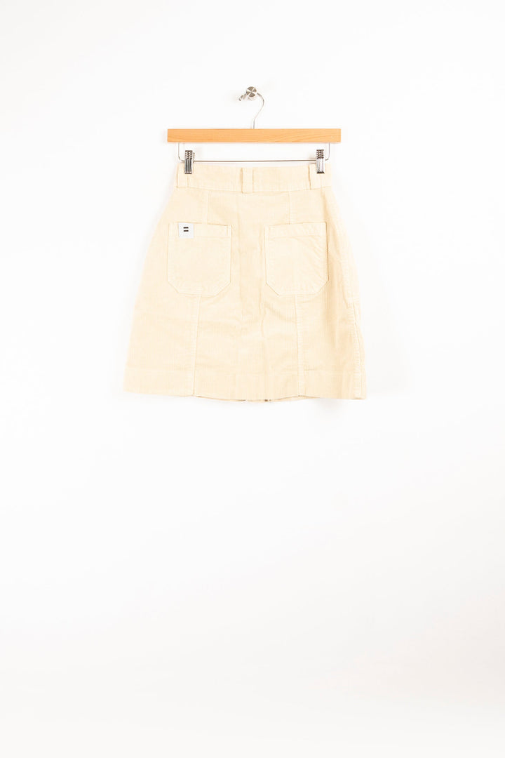 Jupe trapeze sable - XXS/32