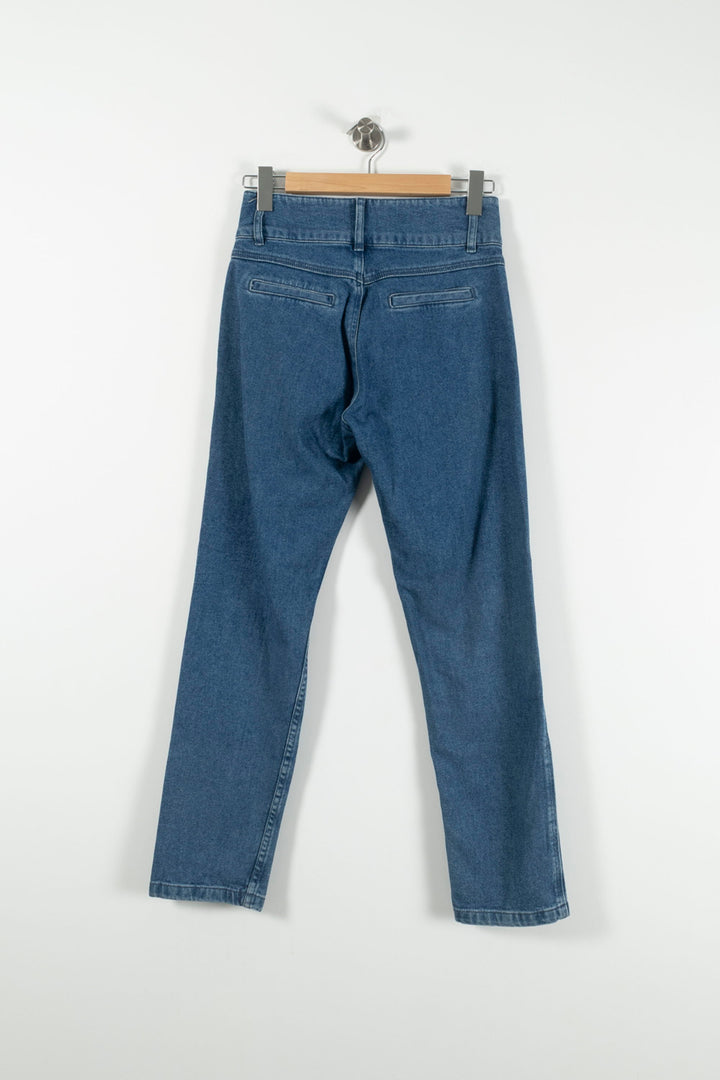 Jean Bleu - Taille S/36 de la marque Sézane | PARAD90072 - Vendu par Paradigme - Image 4