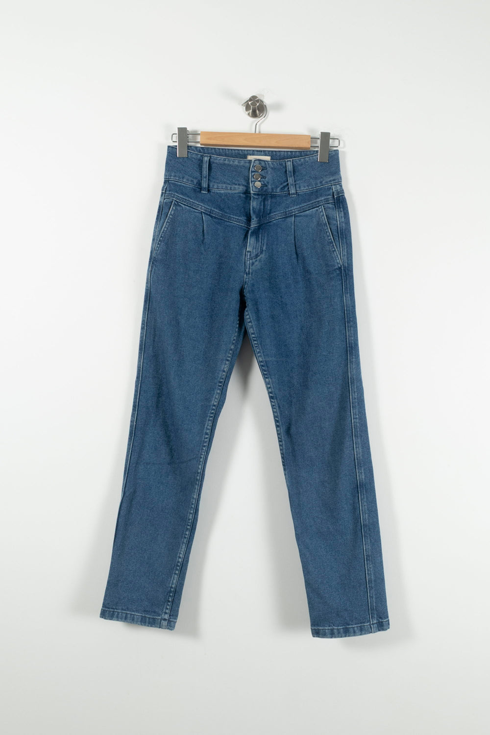 Jean Bleu - Taille S/36 de la marque Sézane | PARAD90072 - Vendu par Paradigme - Image 2