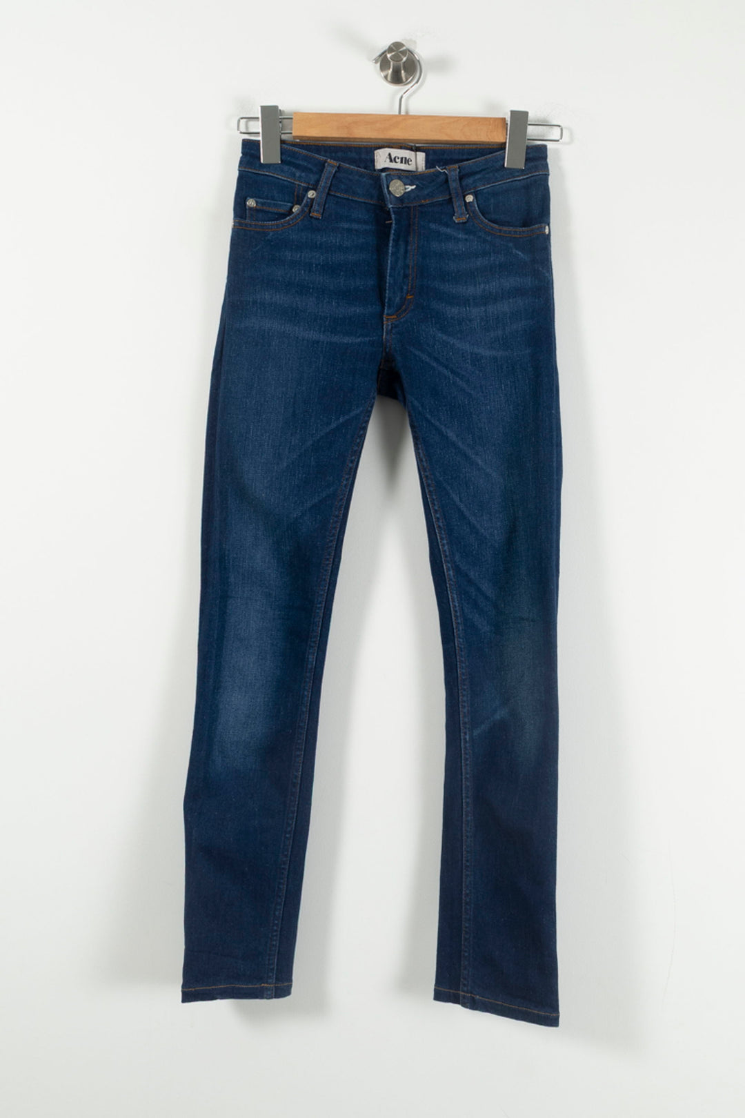 Jean Slim Bleu - Taille XS/34 de la marque Acne Studios | PARAD90084 - Vendu par Paradigme - Image 2