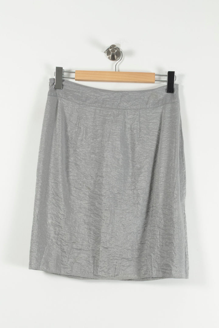 Jupe Courte Grise - Taille M/38 de la marque Bellerose | PARAD90085 - Vendu par Paradigme - Image 4
