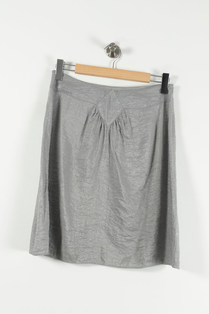 Jupe Courte Grise - Taille M/38 de la marque Bellerose | PARAD90085 - Vendu par Paradigme - Image 2