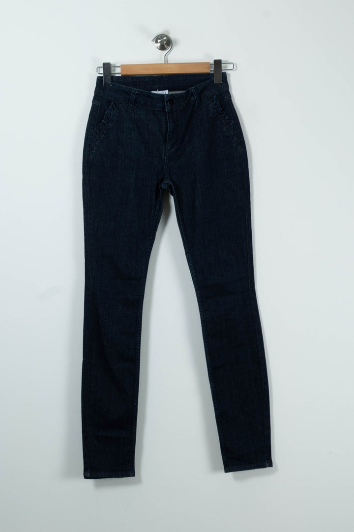 Jean Bleu - Taille S/36 de la marque Claudie Pierlot | PARAD90089 - Vendu par Paradigme - Image 2