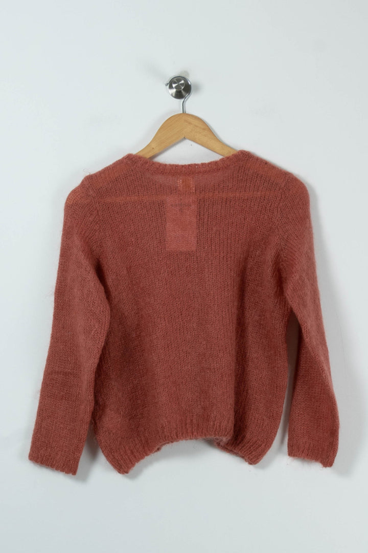 Pull Bordeaux - Taille S/36 de la marque Des petits hauts | PARAD90096 - Vendu par Paradigme - Image 4