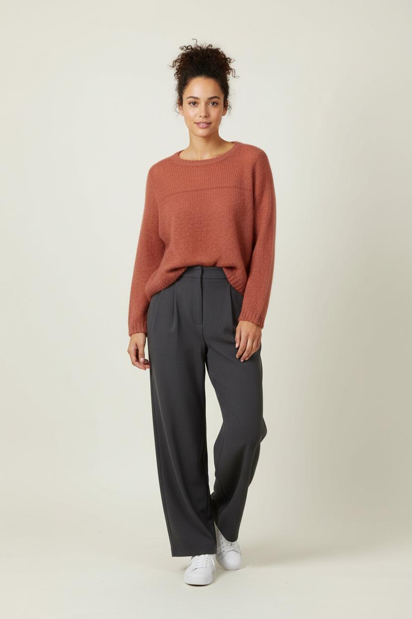 Pull Bordeaux - Taille S/36 de la marque Des petits hauts | PARAD90096 - Vendu par Paradigme - Image 1