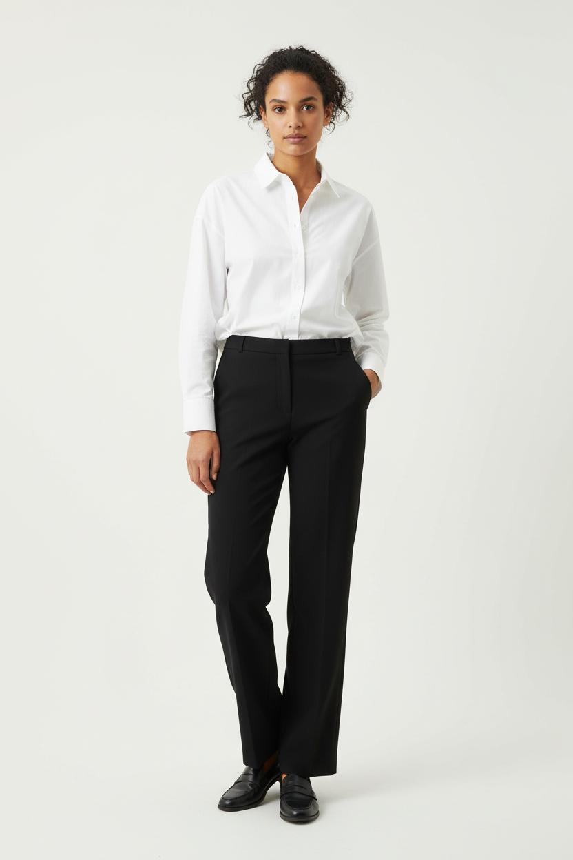 Pantalon Noir - Taille M/38 de la marque Caroll | PARAD90098 - Vendu par Paradigme - Image 1
