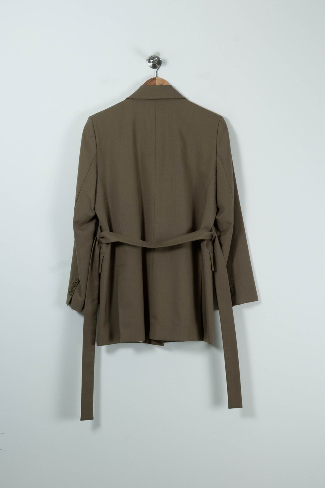 Veste Tailleur Kaki - Taille M/38 de la marque Maje | PARAD90102 - Vendu par Paradigme - Image 4