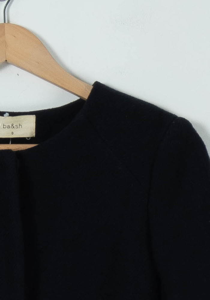 Manteau Bleu - Taille XS/34 de la marque ba&sh | PARAD90109 - Vendu par Paradigme - Image 3