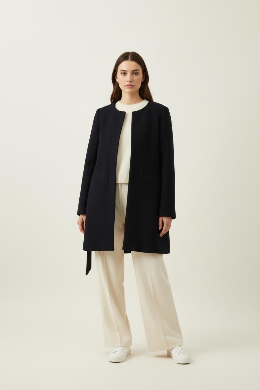 Manteau Bleu - Taille XS/34 de la marque ba&sh | PARAD90109 - Vendu par Paradigme - Image 1