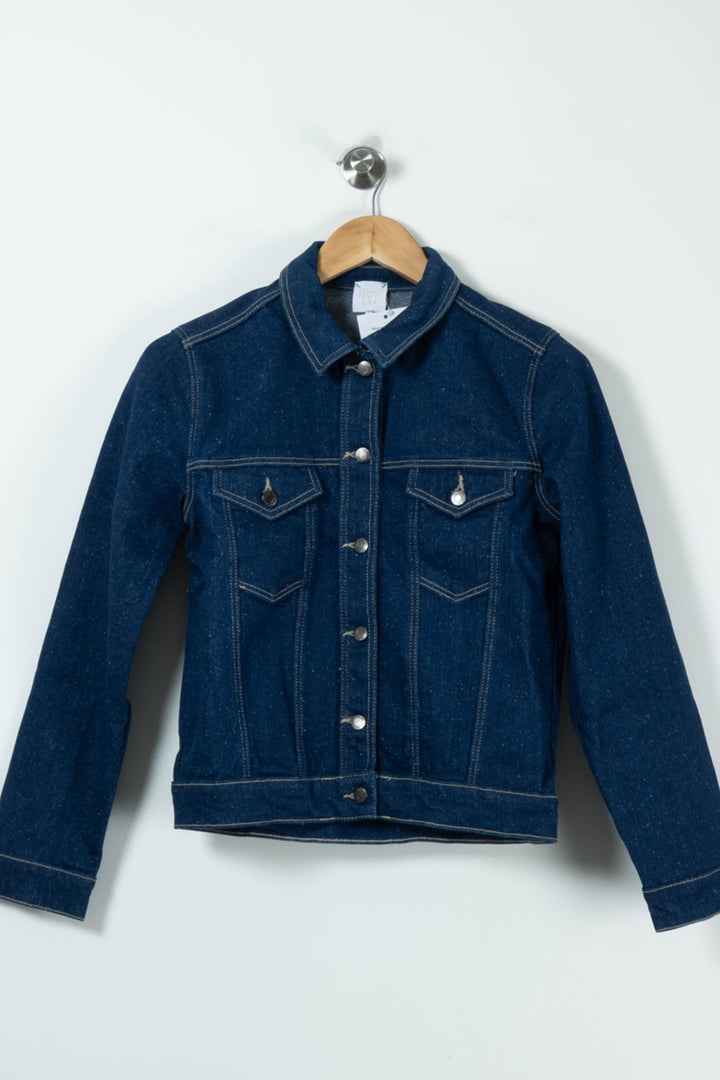 Veste En Jean Bleue - Taille XS/34 de la marque Karl Marc John | PARAD90114 - Vendu par Paradigme - Image 2