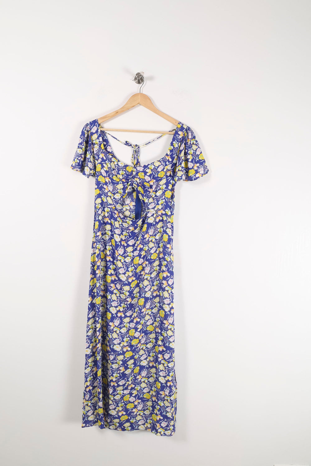 Robe Longue Bleue et Jaune - Taille M/38 de la marque Karl Marc John | PARAD90117 - Vendu par Paradigme - Image 2