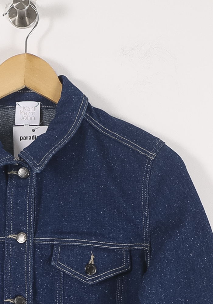 Veste en Jean Bleue - Taille XS/34 de la marque Karl Marc John | PARAD90118 - Vendu par Paradigme - Image 3